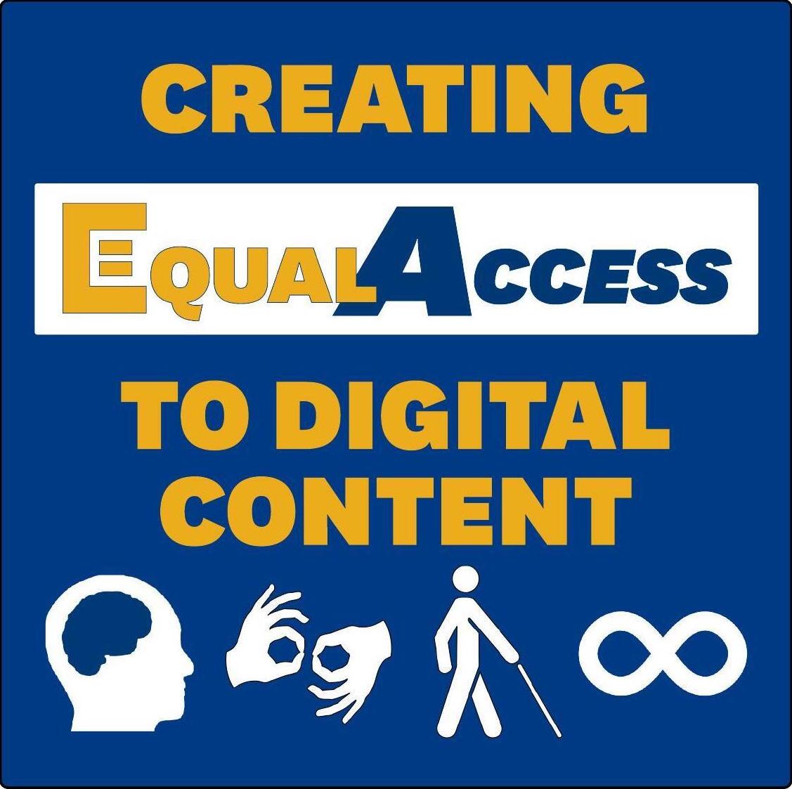 Creating Equal Access to Digital Content Logo
